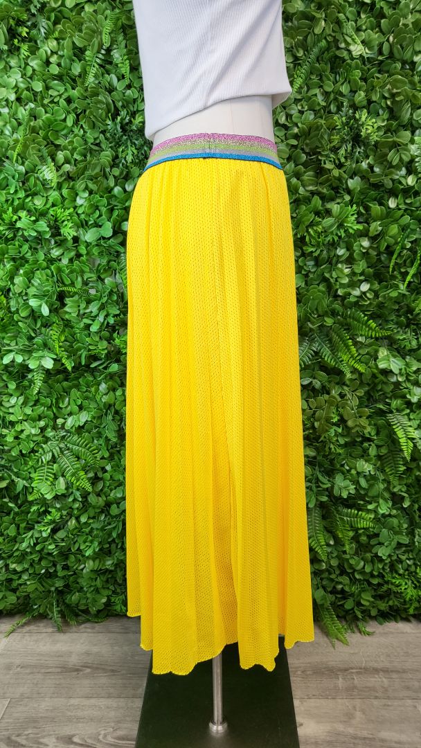 Frankie’s Melbourne Yellow Pleated Skirt (12)