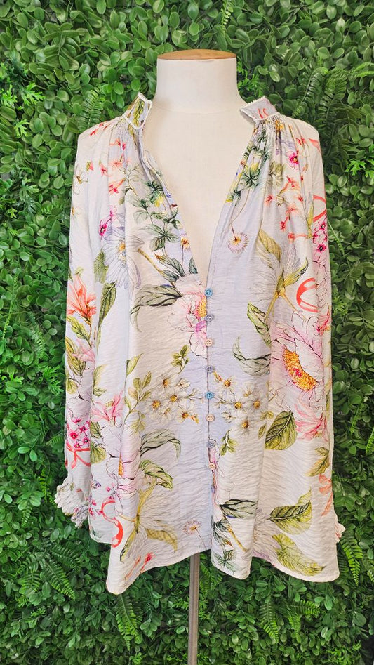 Iris Maxi Black Floral Blouse (16)