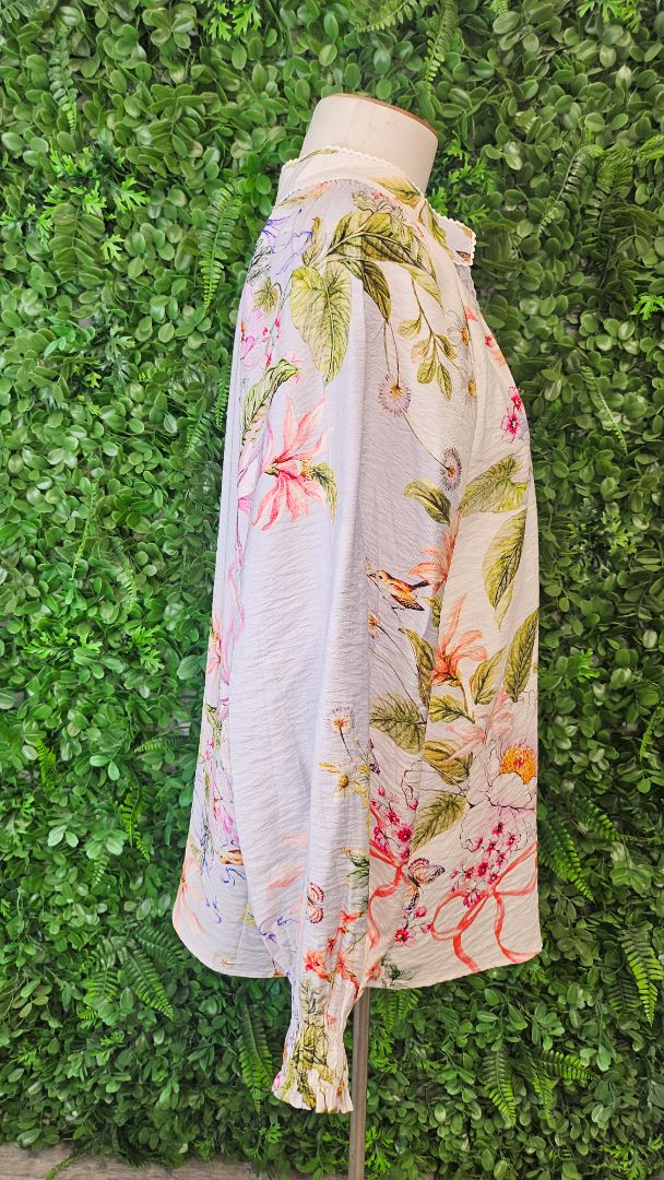Iris Maxi Black Floral Blouse (16)