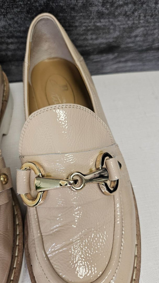 Browns Couture Latte Patent Loafer (38.5)