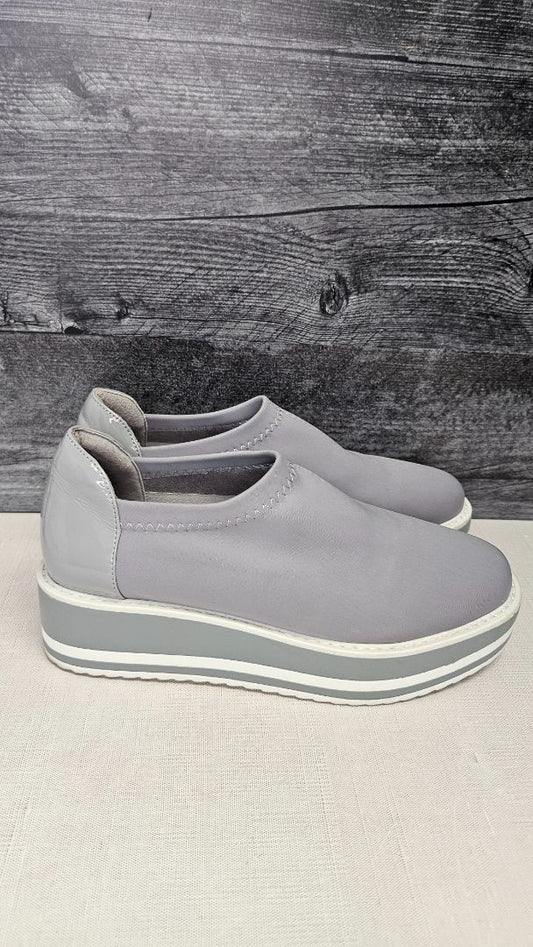 Isabella Anselmi Grey Platform Sneaker (37)
