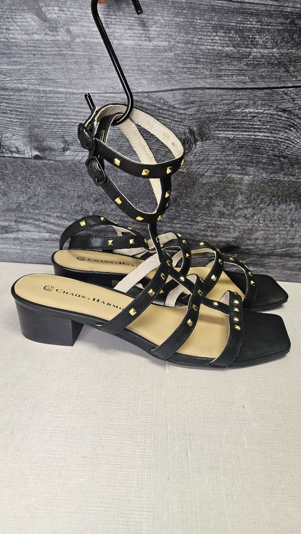 Chaos & Harmony Black Reef Sandal (40)