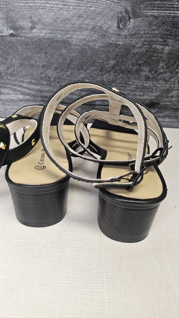 Chaos & Harmony Black Reef Sandal (40)