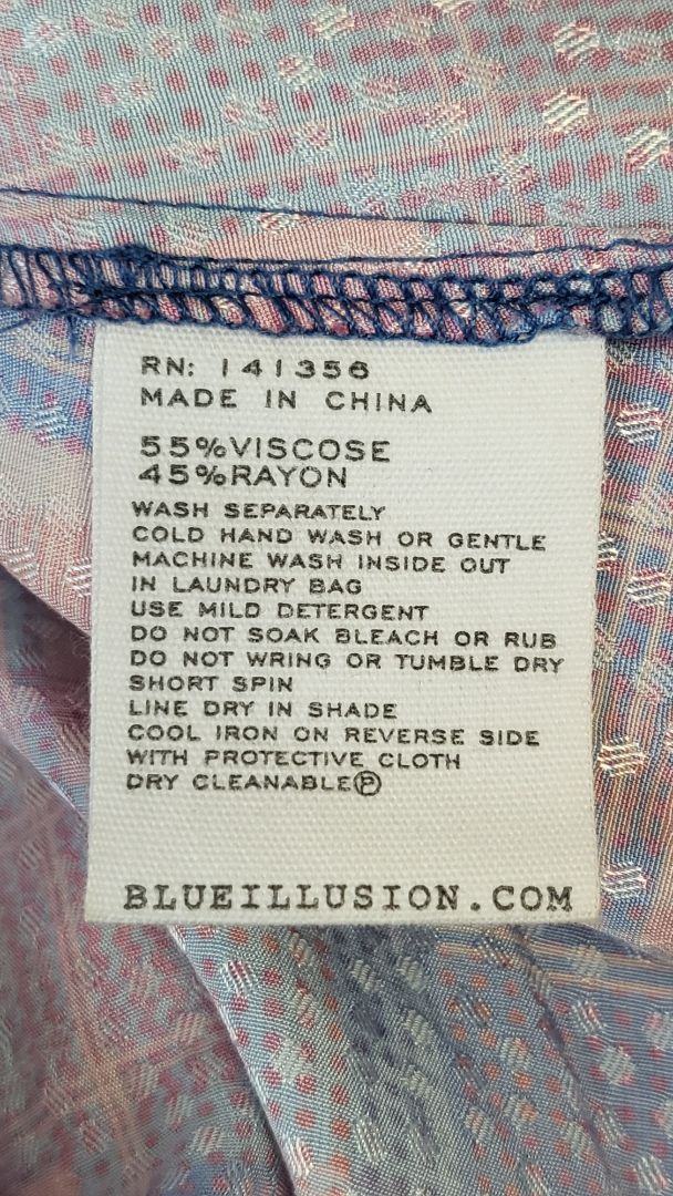 Blue Illusion Multi Coloured Maxi Dress (8-10)