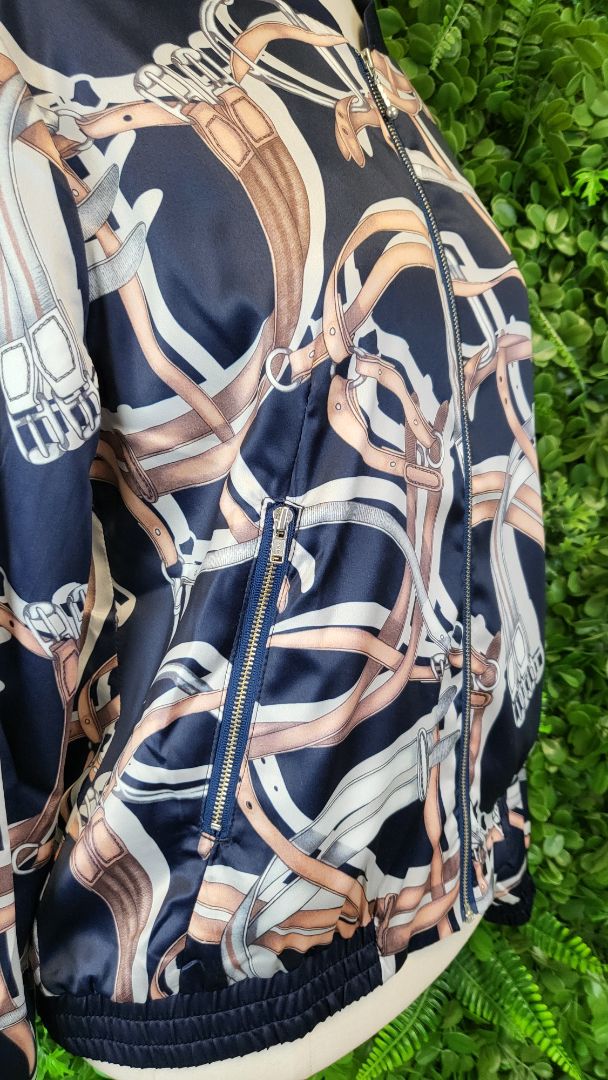Seeking Lola Print Bomber Jacket BNWT (8)
