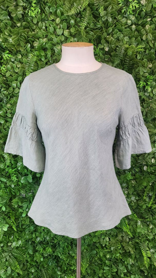 Max Sage Linen Top (6)