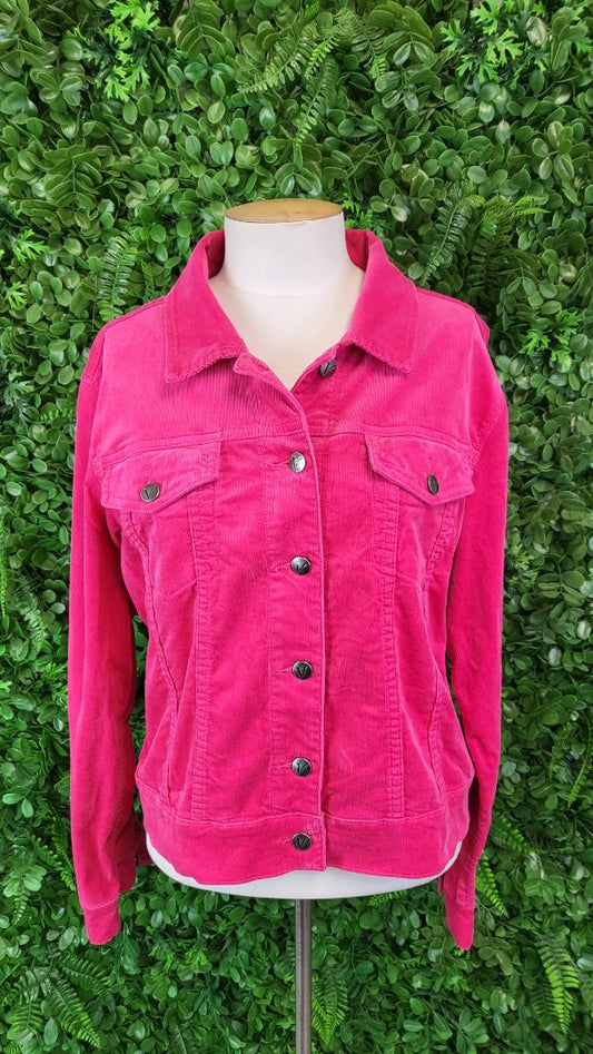Vassalli Pink Cord Jacket (14)