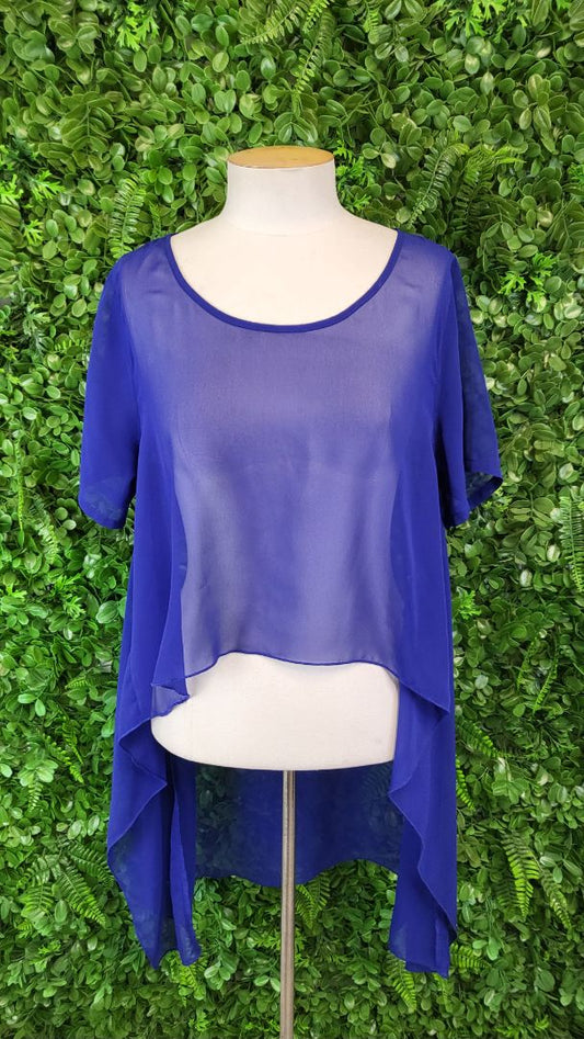 Charcoal Blue Layering Top (12)