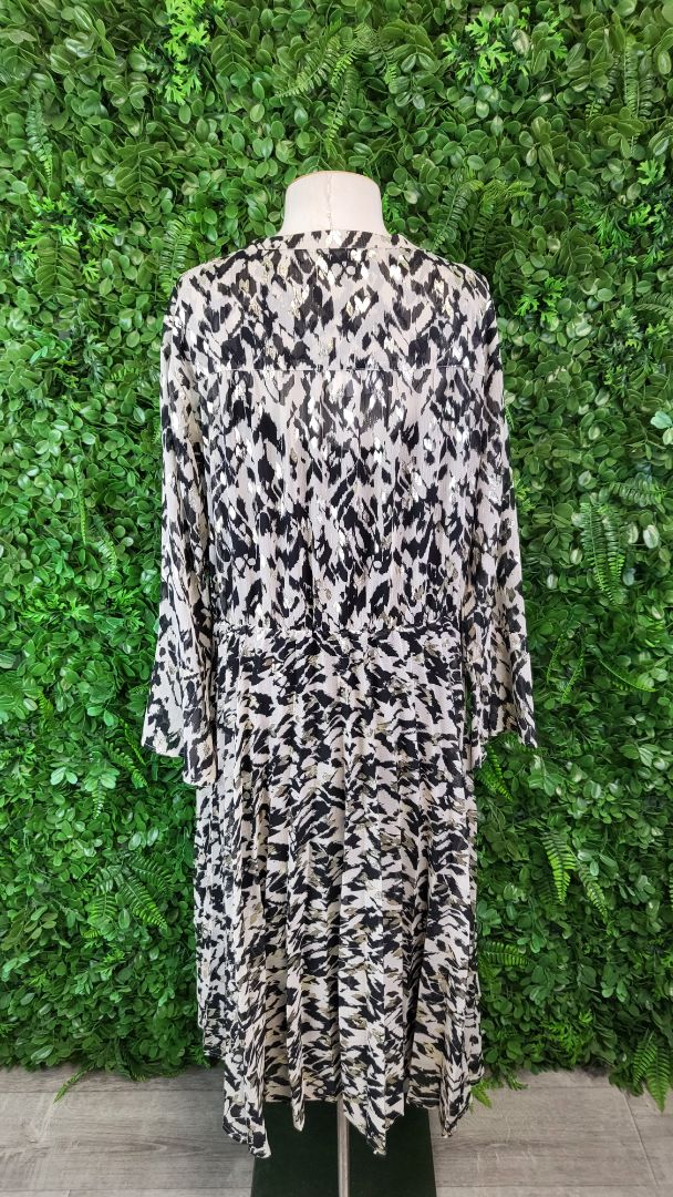 Part Two Animal Foil Print Dress (16)
