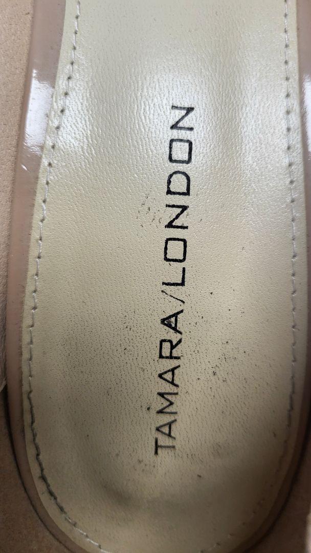 Tamara London Nude Patent Heel (38)