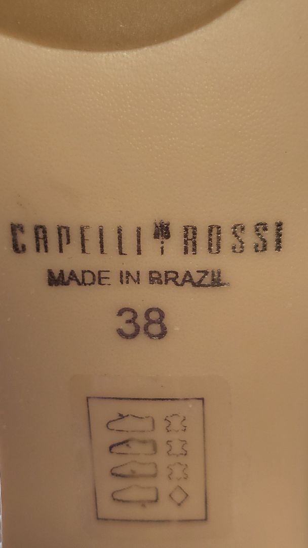 Capelli Rossi Whit Pee Toe Heel (38)