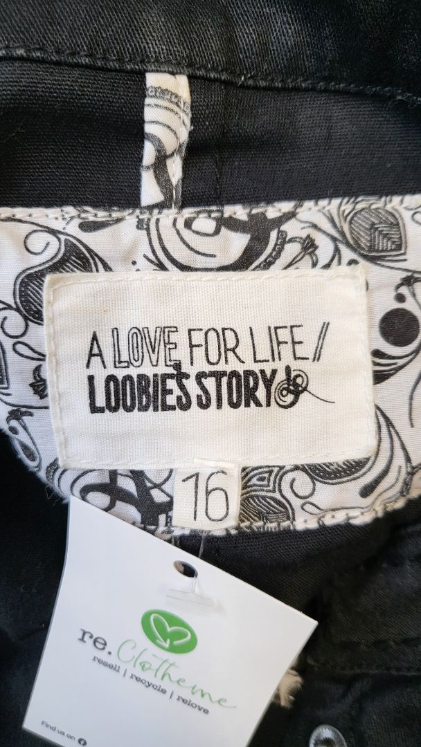 Loobies Story Black Shaped Jacket (16)