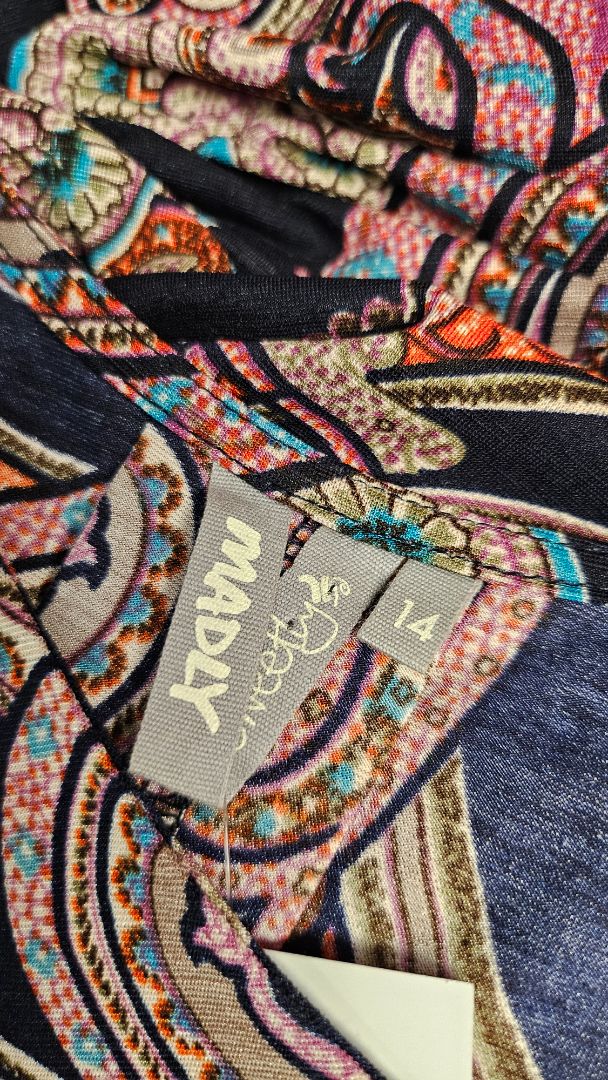 Loobies Story Print Drop Pocket Dress (14)