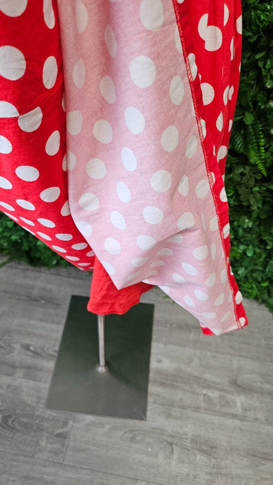 Timeless by Vanessa Tong Red Fit & Flare Dress (8)