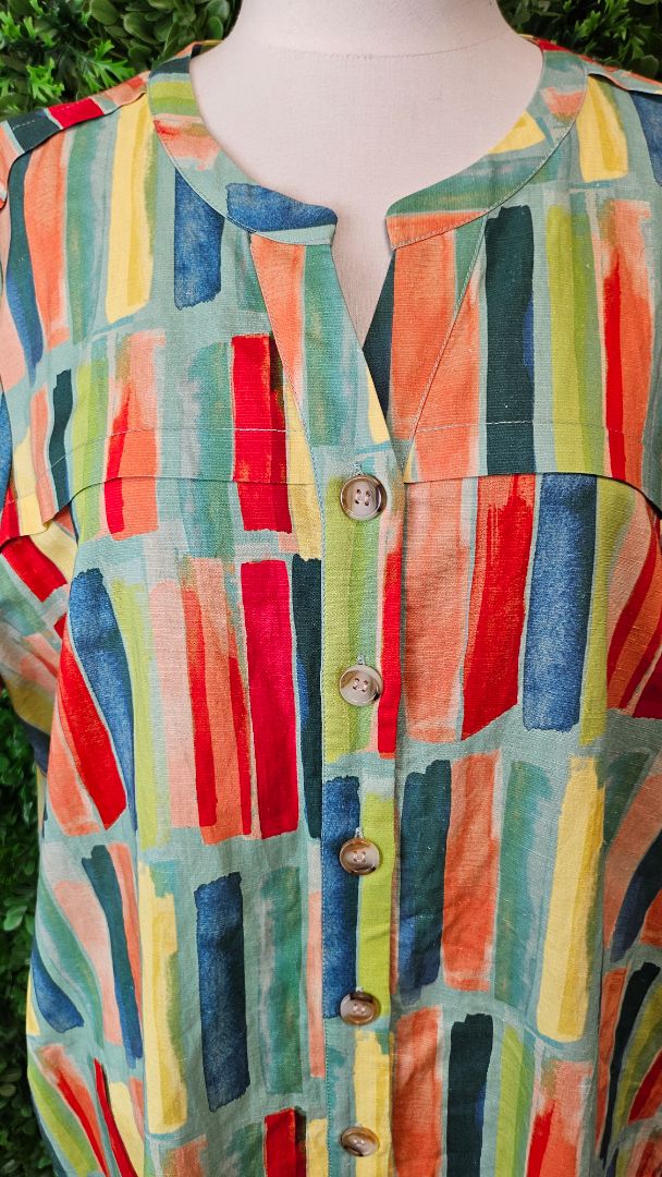 Newport Multi Button Thru Dress BNWT (18)