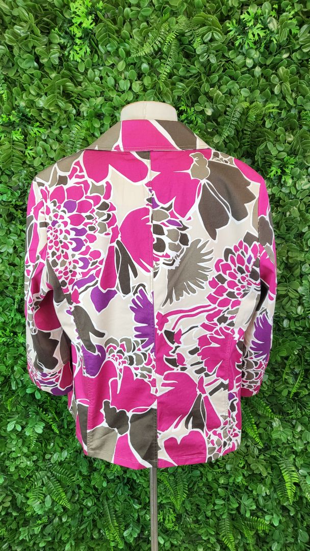 Frank Walder Multi Print Blazer (14-16)