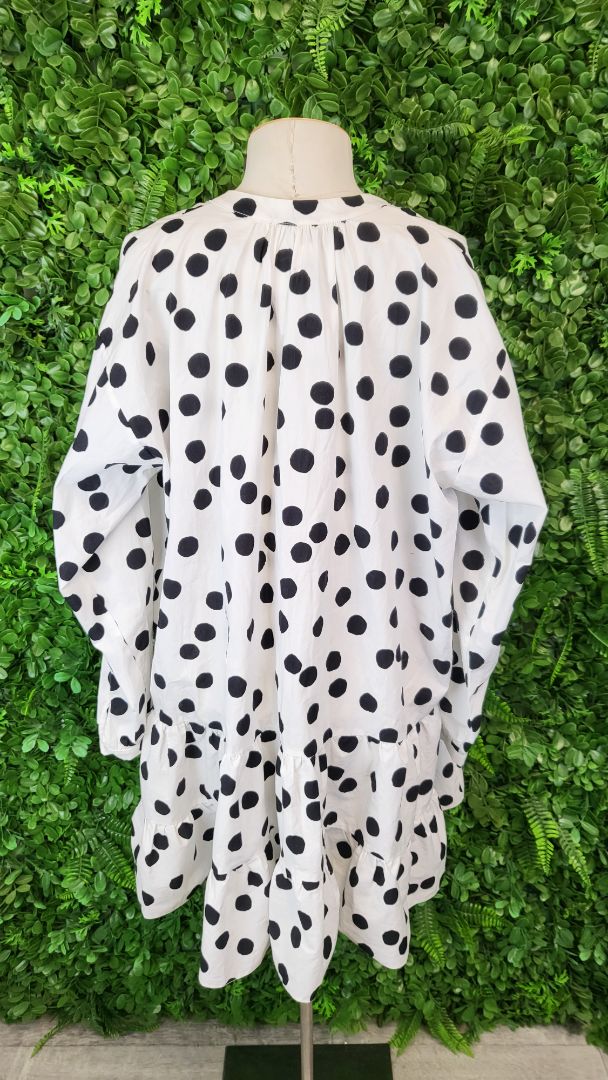 Nobodys Child White/Black Tiered Top (18)