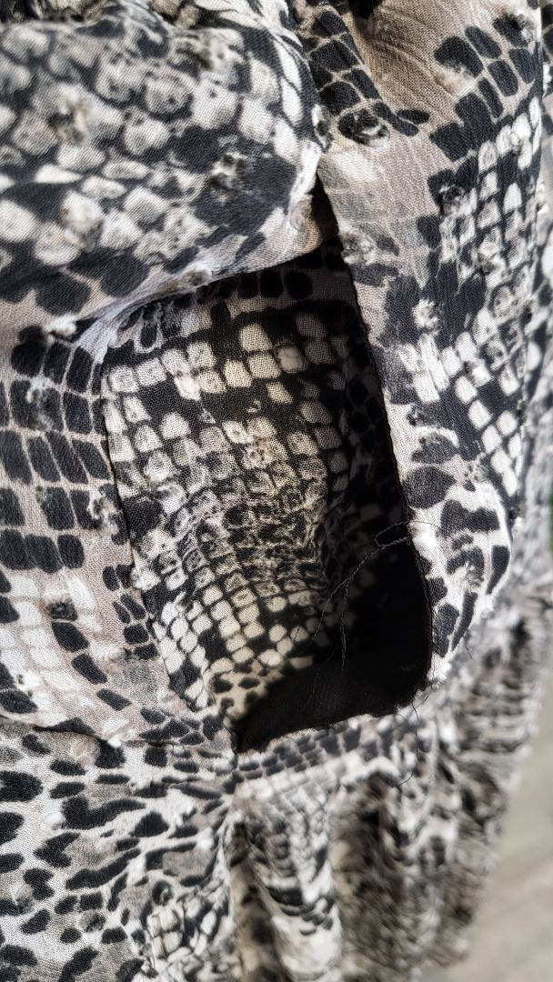 Decjuba Reptile Shirt Dress (10)