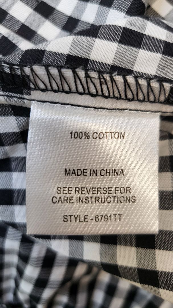 Rosie & Lee Gingham Tiered Dress (14)