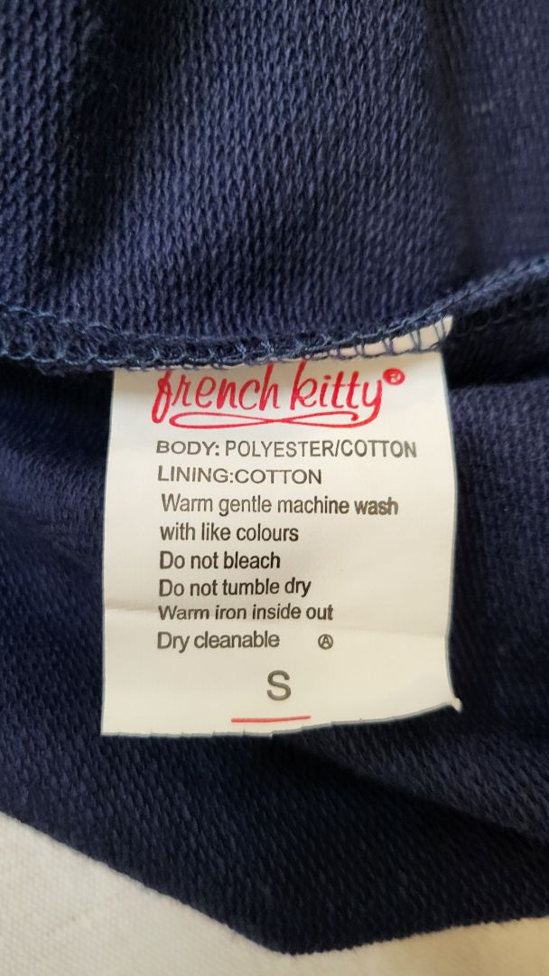 French Kitty Navy Jersey Blazer (10)