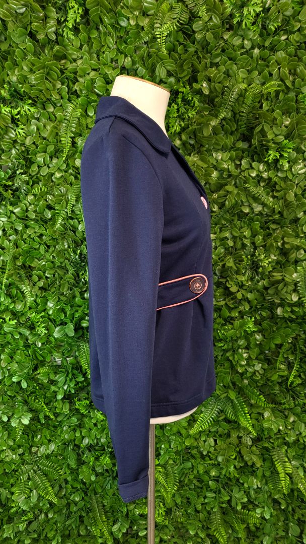 French Kitty Navy Jersey Blazer (10)