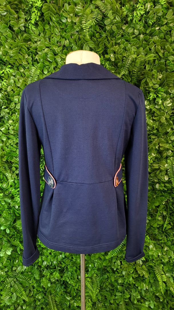 French Kitty Navy Jersey Blazer (10)