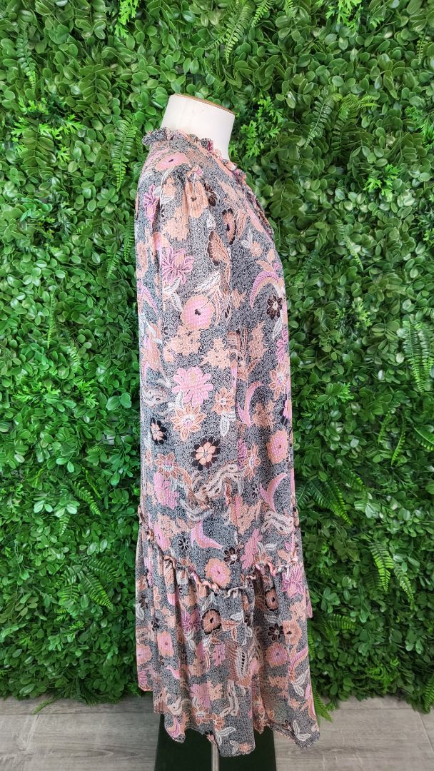 Vero Moda Print Drop Hem Dress (14)