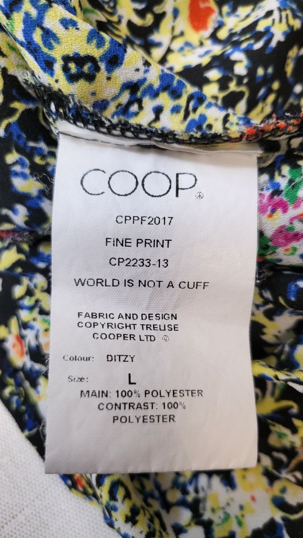 Coop Ditsy World is Not a Cuff (12-14)