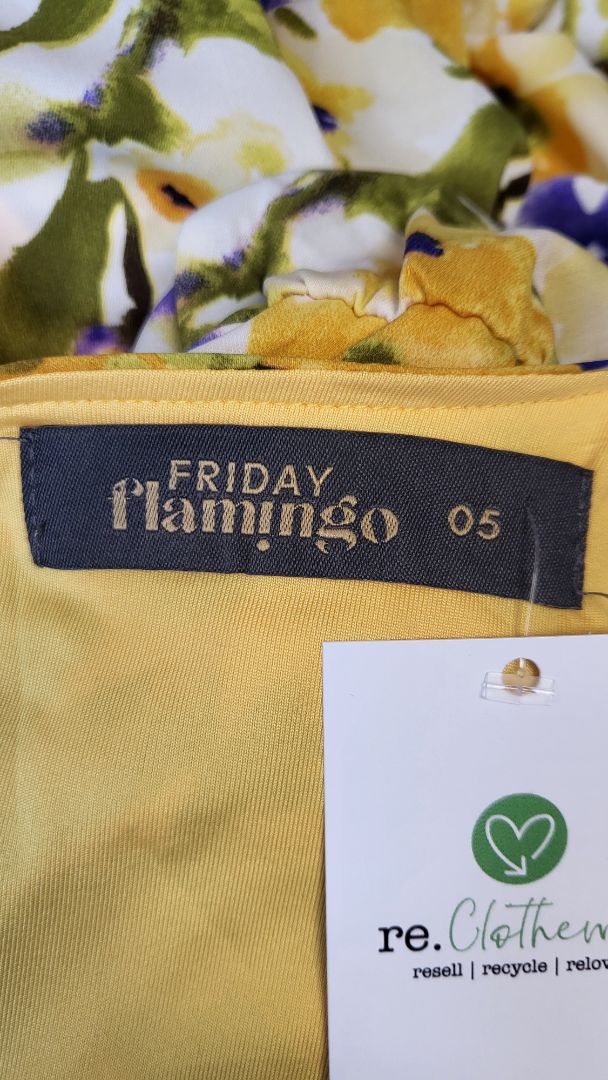 Friday Flamingo Floral Print Dress (24)