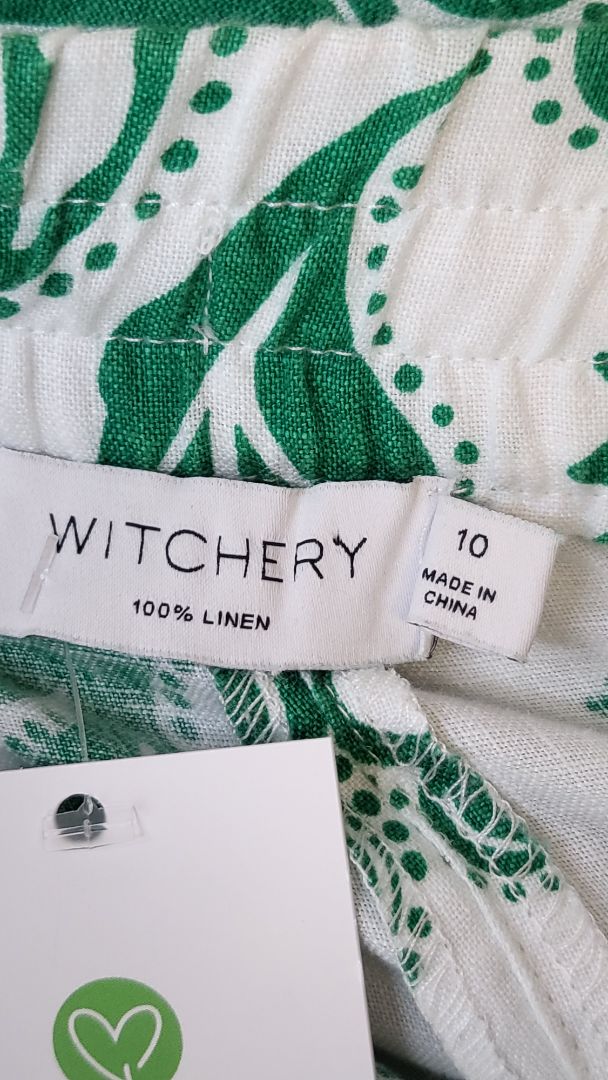 Witchery Floral Linen Pant (10)