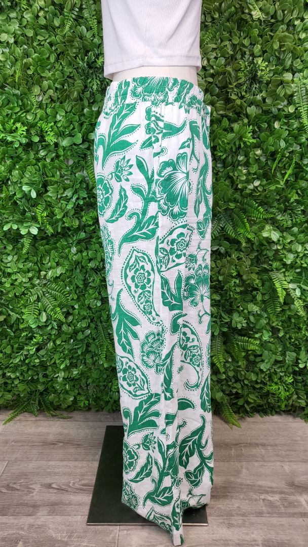 Witchery Floral Linen Pant (10)
