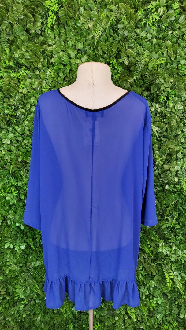 Jellicoe Blue Sheer Top (12)