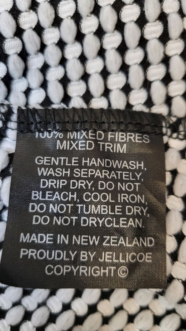 Jellicoe Black/White Lace Insert Jacket (14)