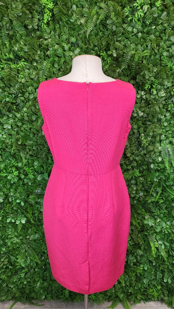 David Lawrence Pink Twist Bow Dress (10)