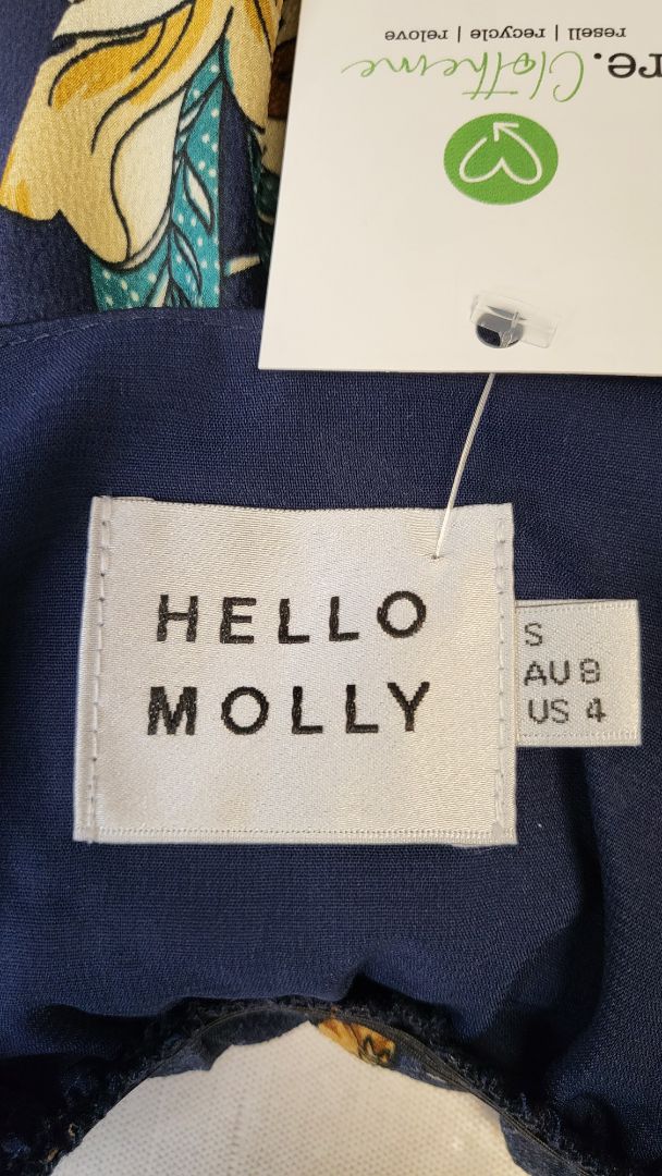 Hello Molly Navy Floral Dress (8)
