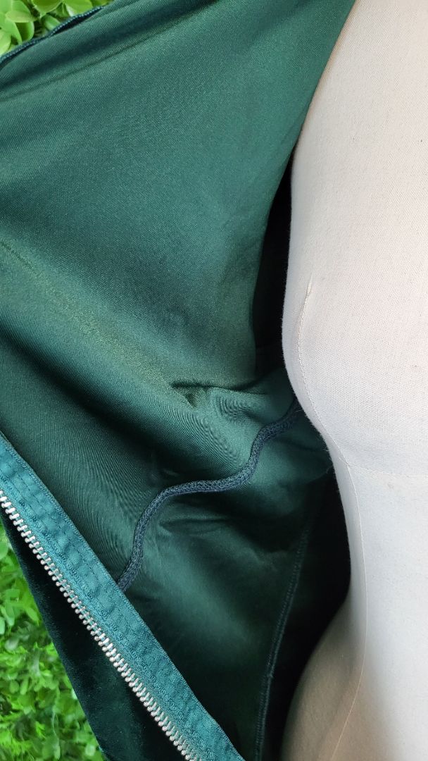 Trelise Cooper Emerald Velvet Logo Hoodie (14)