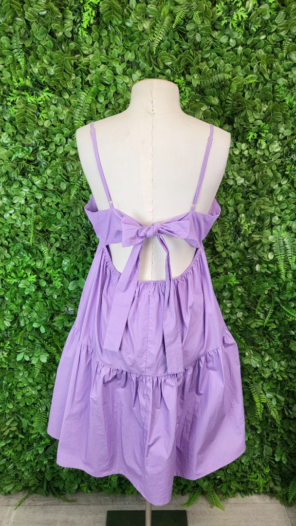 Among The Brave Purple Tiered Sundress (12)