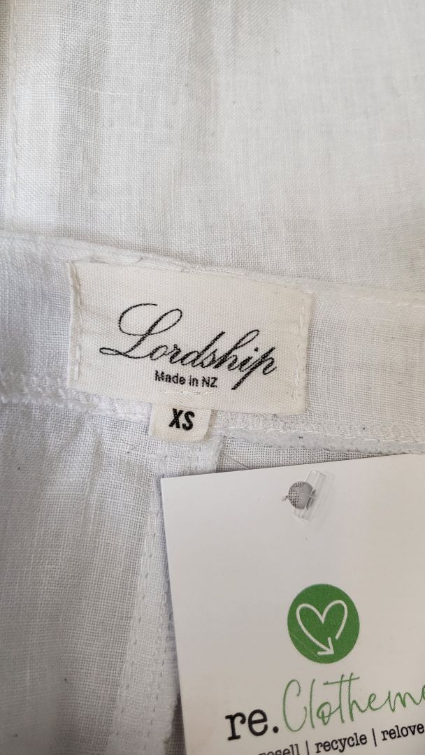 Lordship Linen White Linen Top (8)