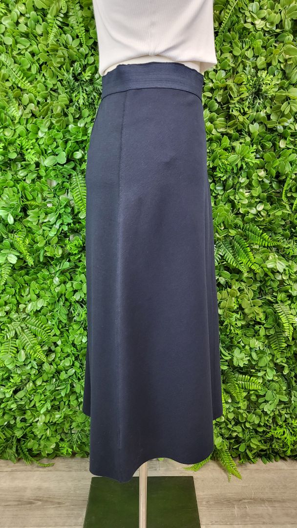 Country Road Navy A-Line Midi Skirt (16)
