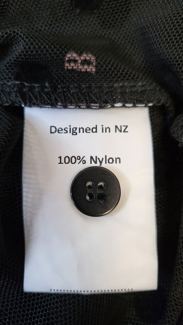 Blacklist Black Sheer Spot Top (16)