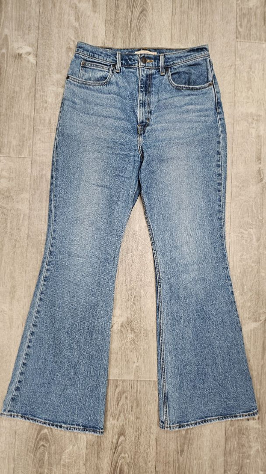 Levi's Blue 70's High Rise Flare (12)