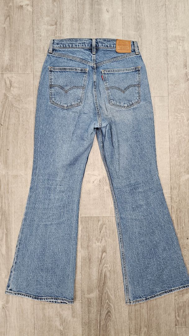 Levi's Blue 70's High Rise Flare (12)