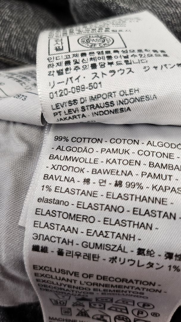 Levi Vintage Black 501 Jeans (12)