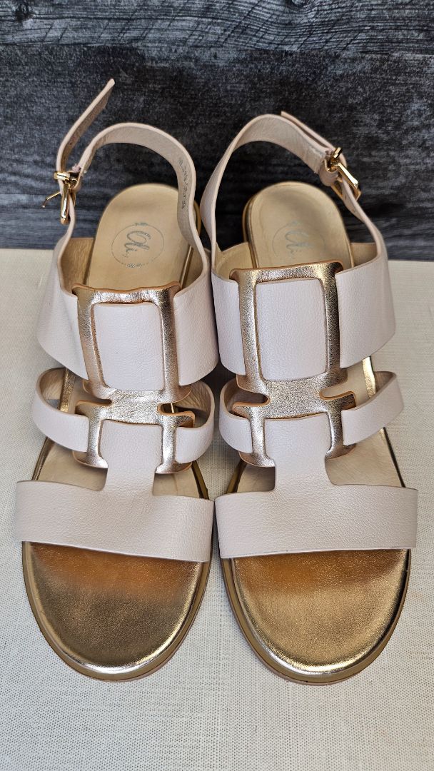 Oli Blush Heeled Sandal (39)