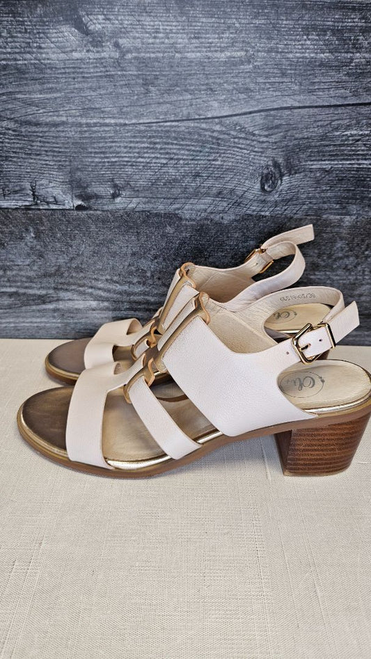 Oli Blush Heeled Sandal (39)