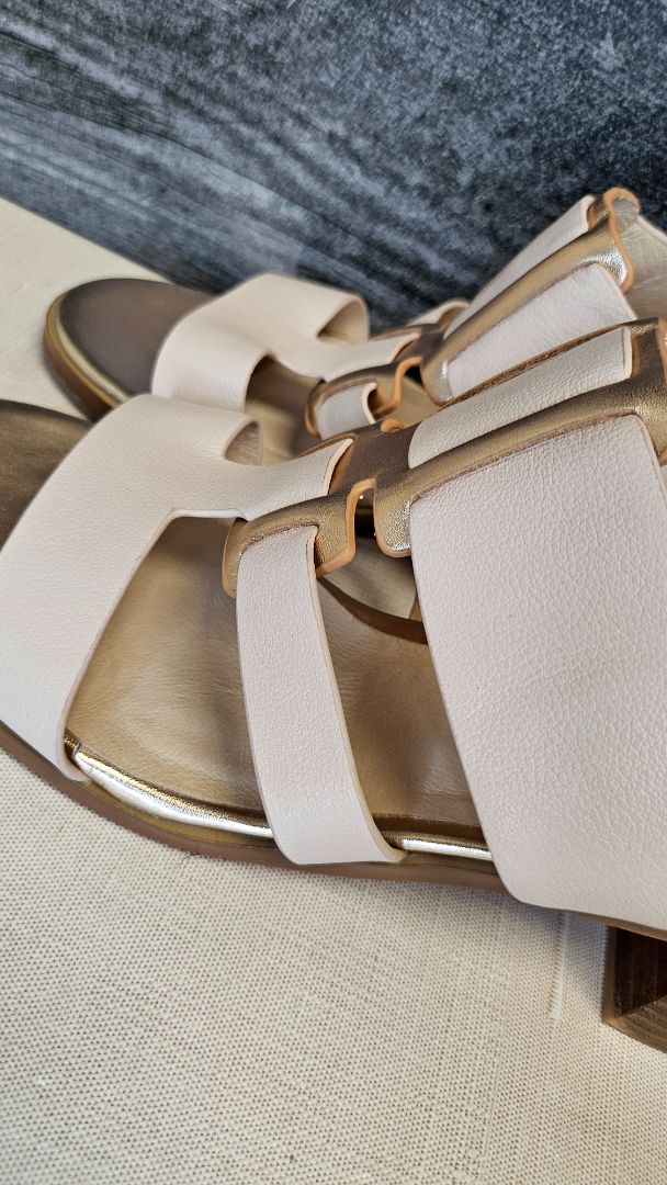 Oli Blush Heeled Sandal (39)