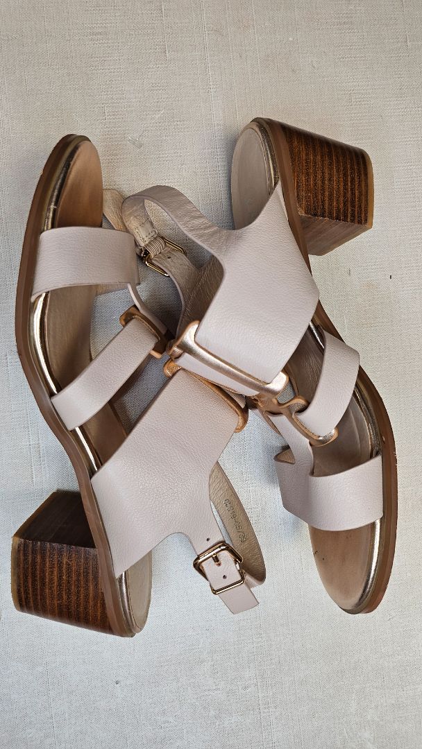 Oli Blush Heeled Sandal (39)