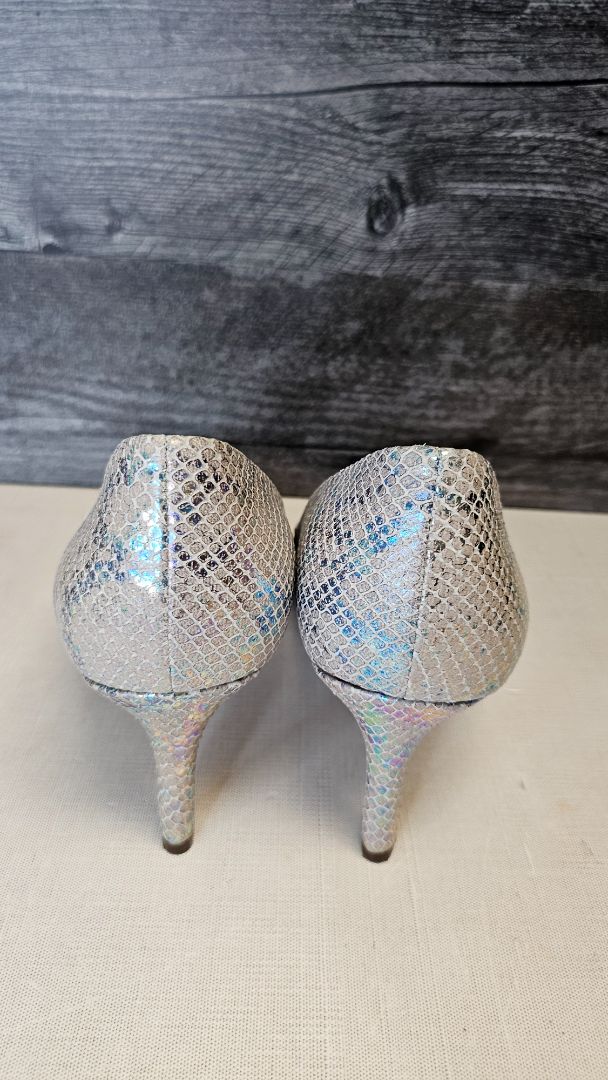 Naturalizer Metallic Reptile Heel (38.5)