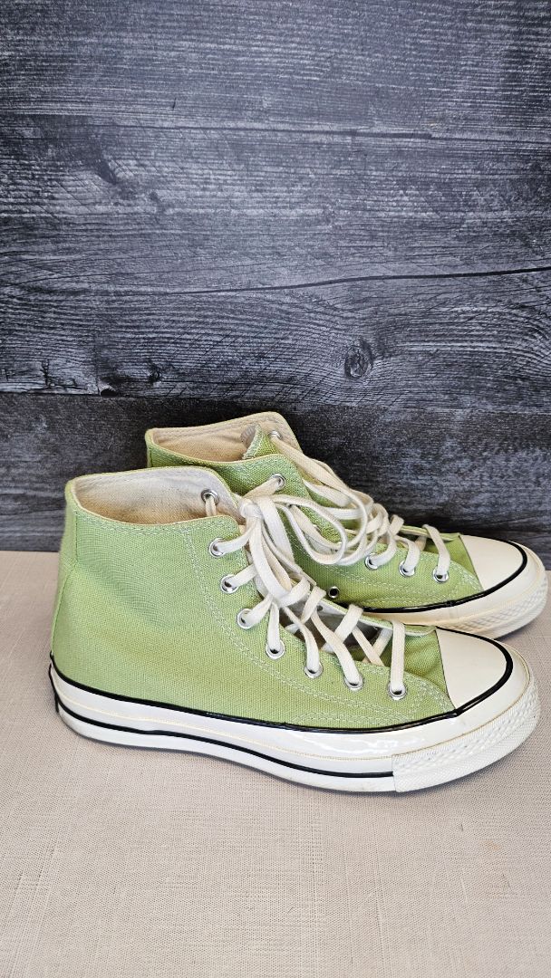 Converse Green Hi Top Canvas Sneaker (9)