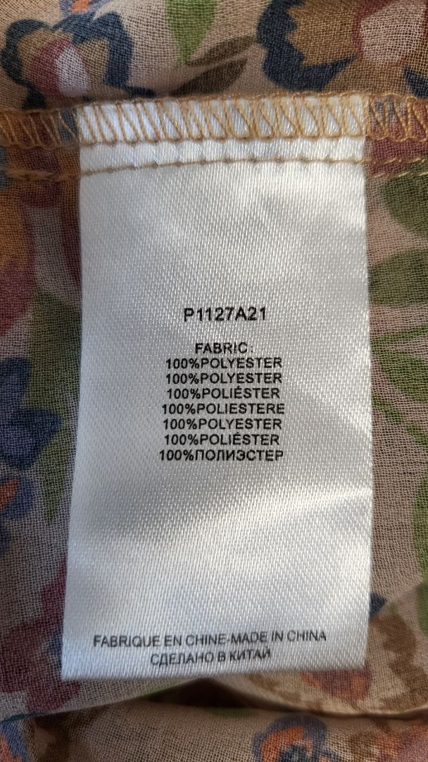 Molly Bracken Floral Tie Neck Top (10-12)